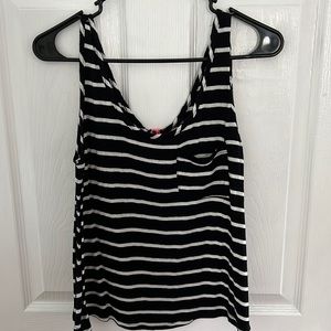 Love Culture Zip Stripe Tank